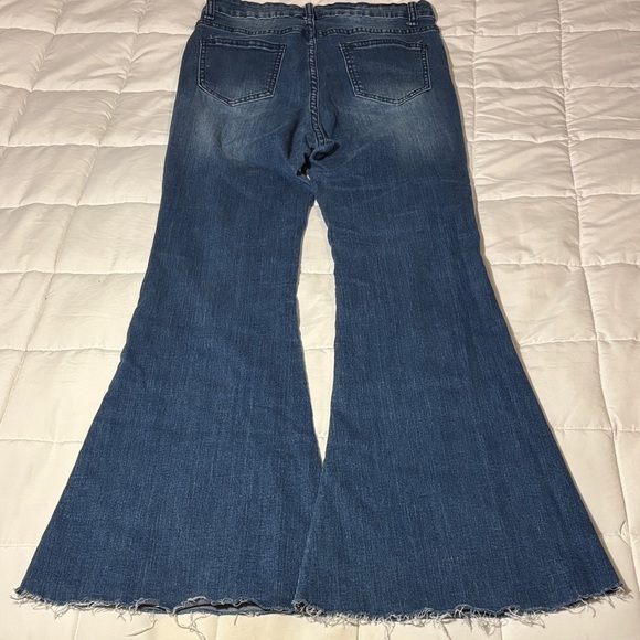 Crazy Train High Waisted Flared Denim Jeans - Picture 10 of 11